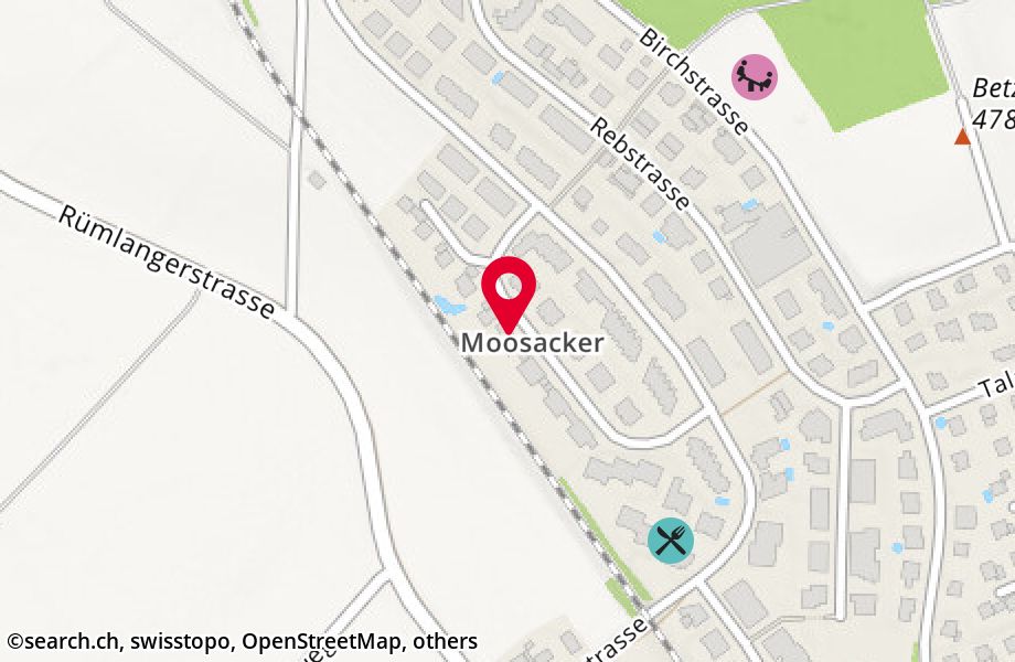 Moosackerstrasse 18A, 8156 Oberhasli