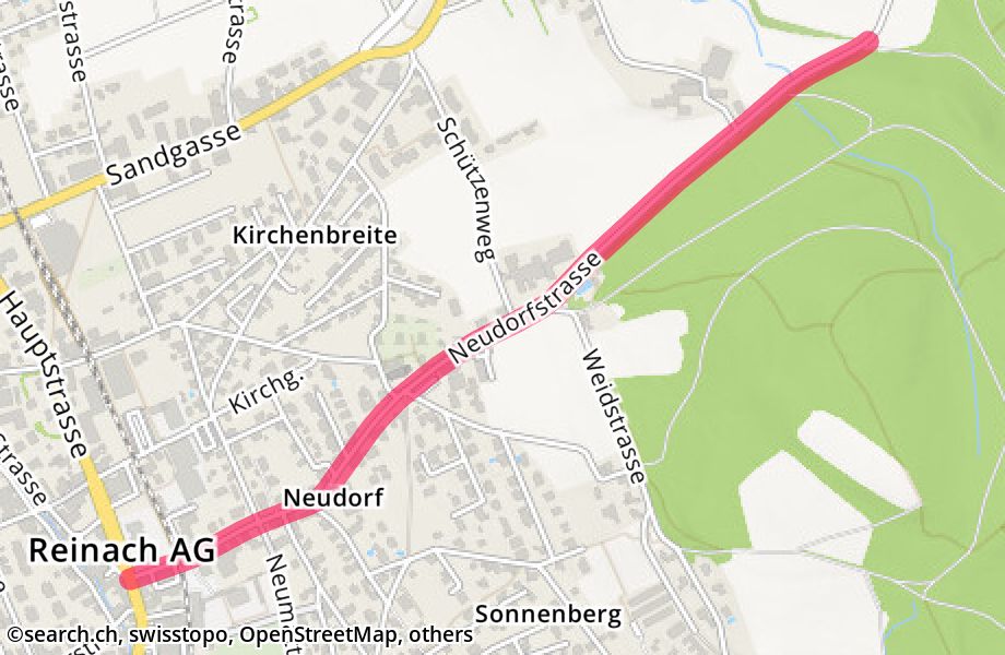 Neudorfstrasse, 5734 Reinach