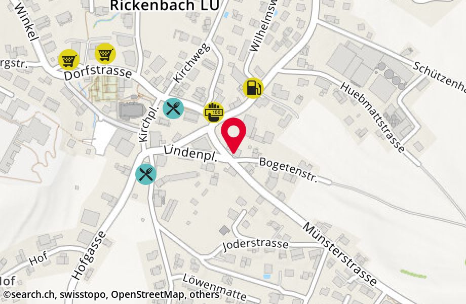 Bogetenstrasse 1, 6221 Rickenbach