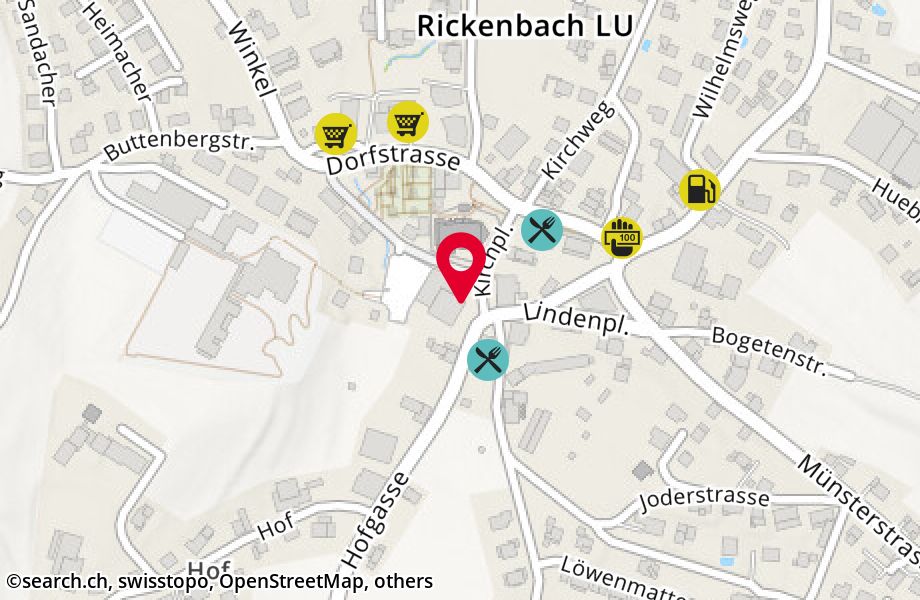 Kirchplatz 1, 6221 Rickenbach