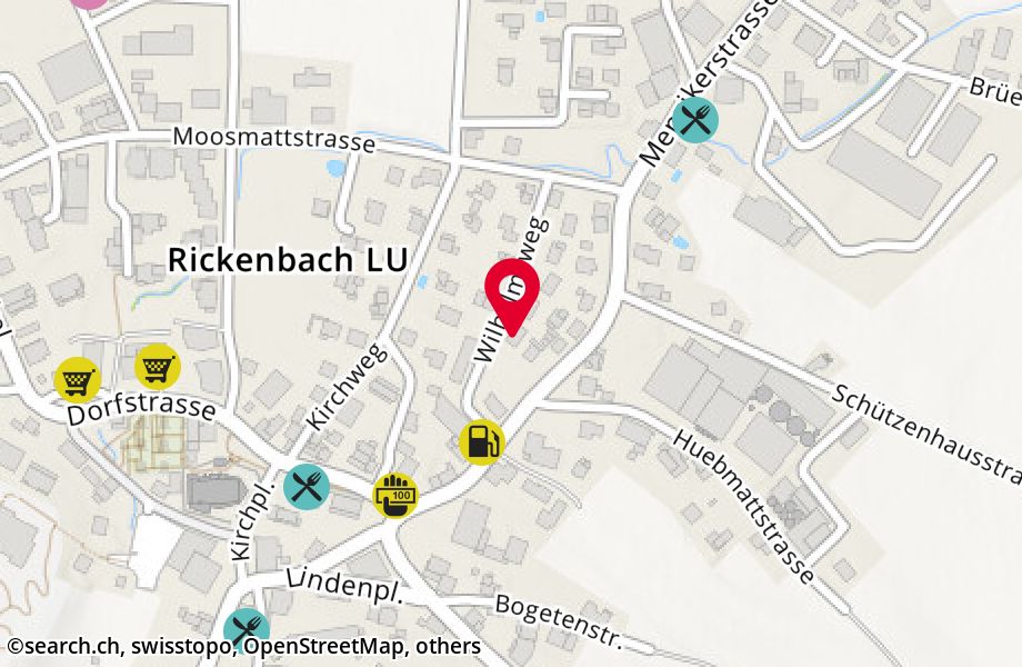 Wilhelmsweg 11, 6221 Rickenbach