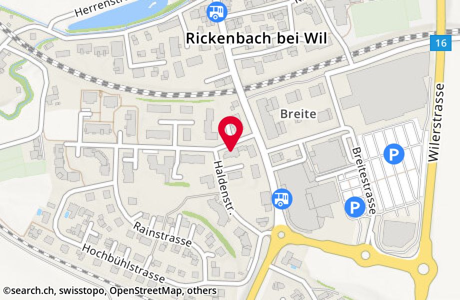Oberdorfstrasse 3, 9532 Rickenbach b. Wil