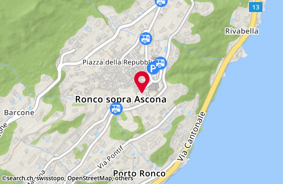 Via Antonio Ciseri 1, 6622 Ronco sopra Ascona