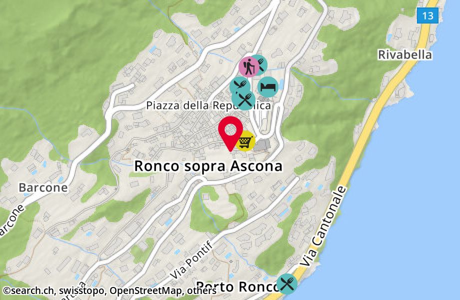 Via Antonio Ciseri 3, 6622 Ronco sopra Ascona
