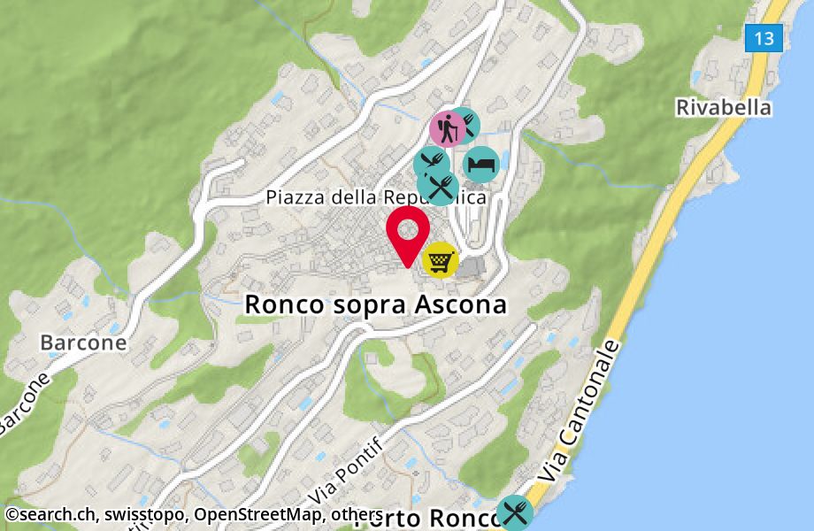 Via Antonio Ciseri 5, 6622 Ronco sopra Ascona