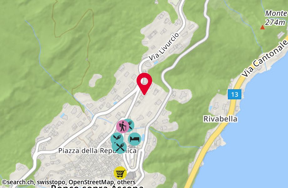 Via Livurcio 14, 6622 Ronco sopra Ascona