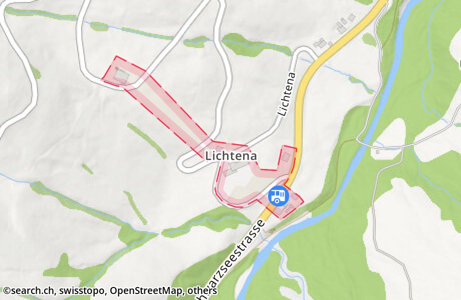 Lichtena, 1716 Schwarzsee