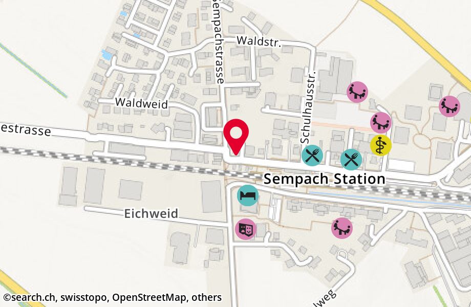Bahnhofstrasse 1, 6203 Sempach Station