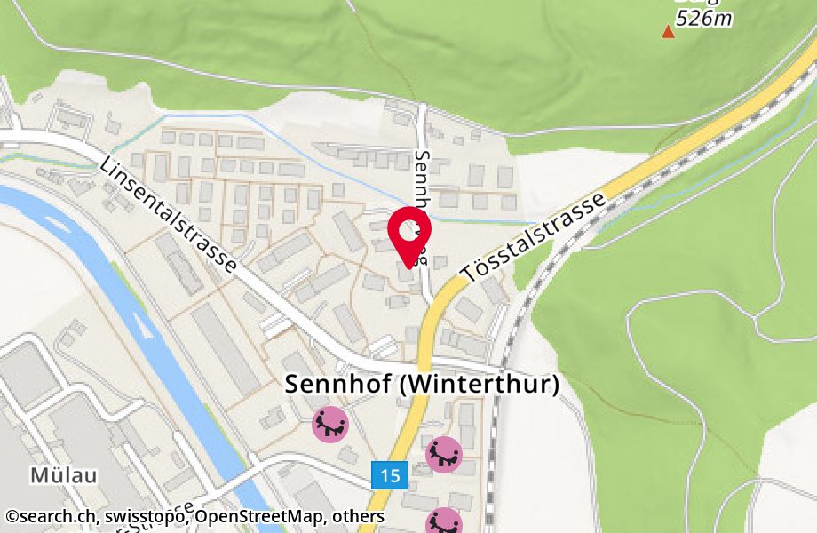 Sennhofweg 128a, 8482 Sennhof (Winterthur)