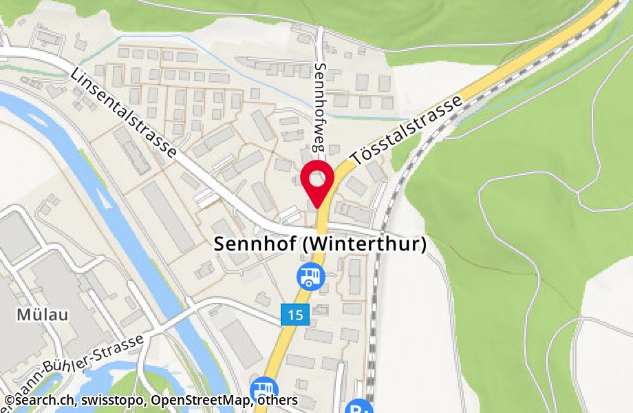 Tösstalstrasse 352, 8482 Sennhof (Winterthur)