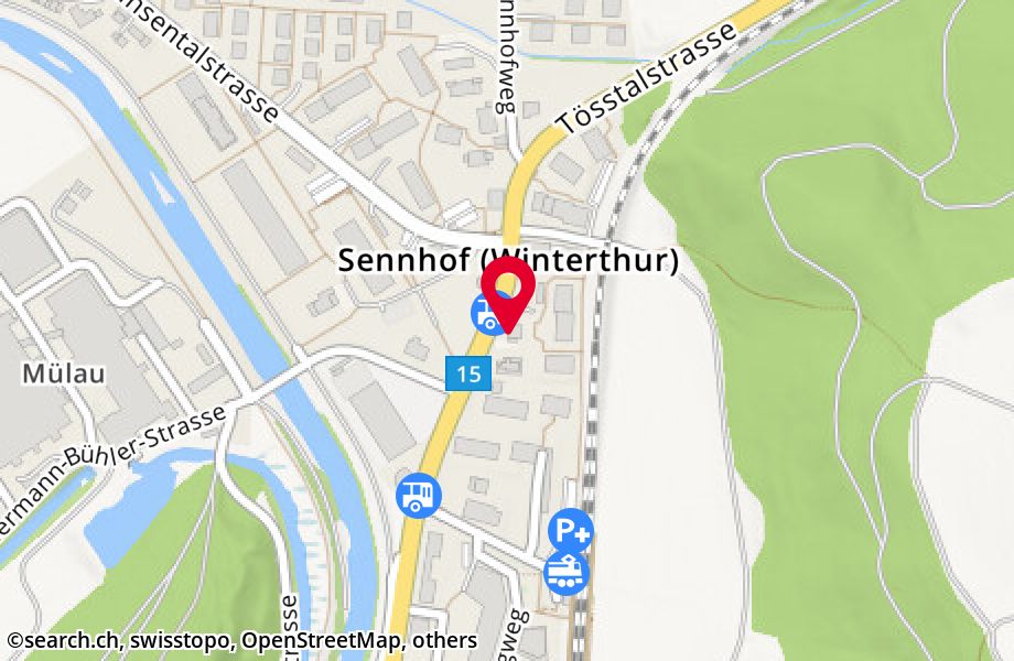 Tösstalstrasse 363, 8482 Sennhof (Winterthur)