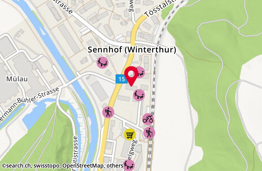 Tösstalstrasse 367, 8482 Sennhof (Winterthur)