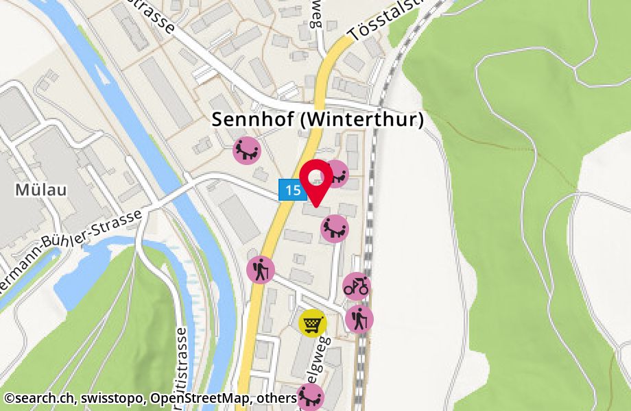 Tösstalstrasse 367, 8482 Sennhof (Winterthur)