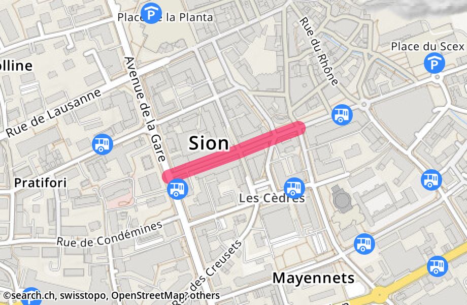 Avenue du Midi, 1950 Sion