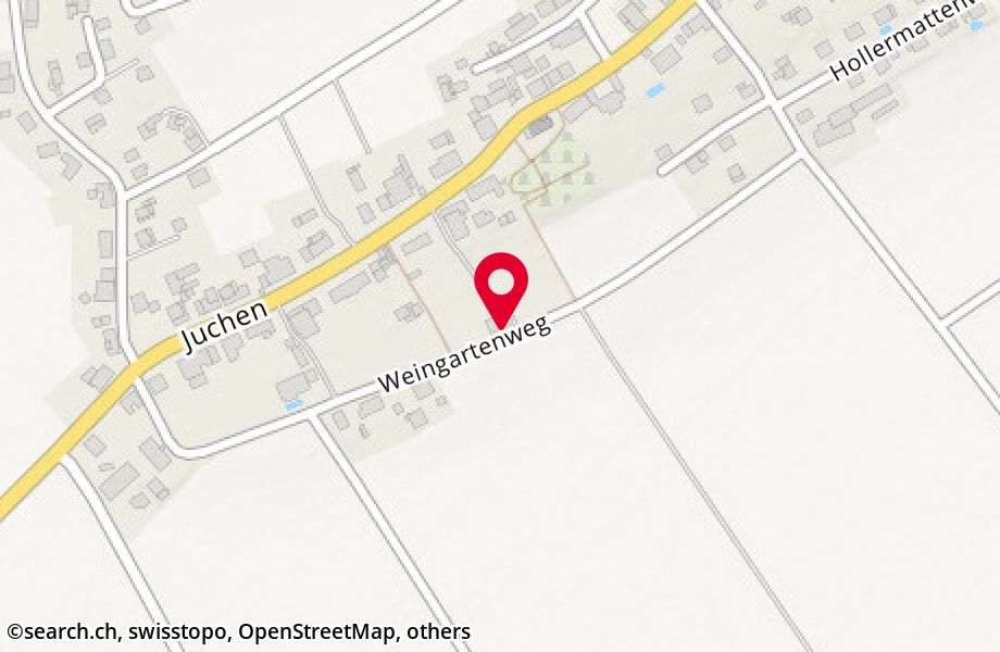 Map: Bichsel AG Elektro + Telecom, Weingartenweg 10, 2577 Siselen