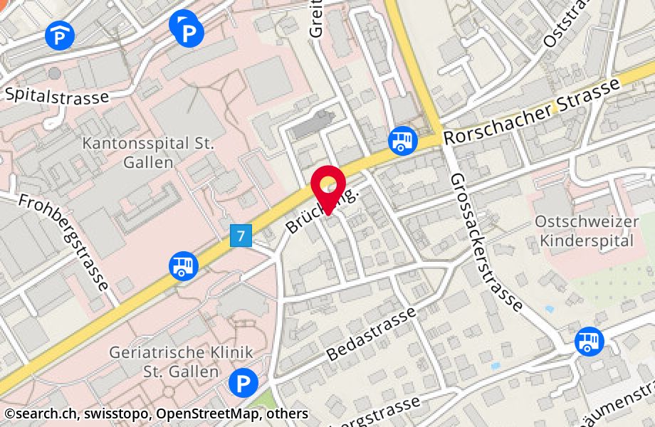 Antoniusstrasse 2, 9000 St. Gallen