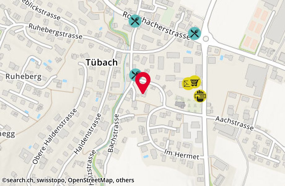 Bachstrasse 1, 9327 Tübach