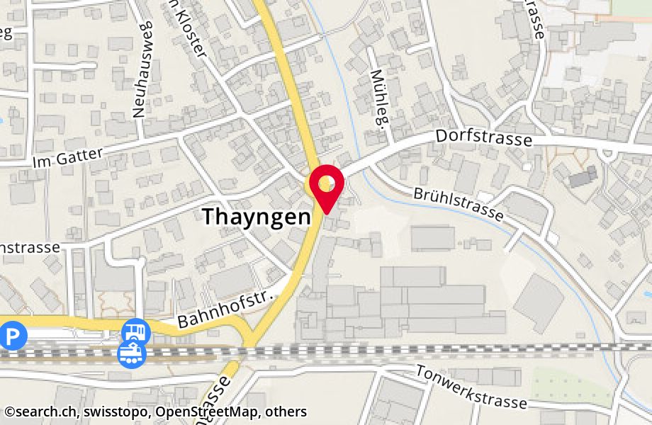 Bahnhofstrasse 1, 8240 Thayngen