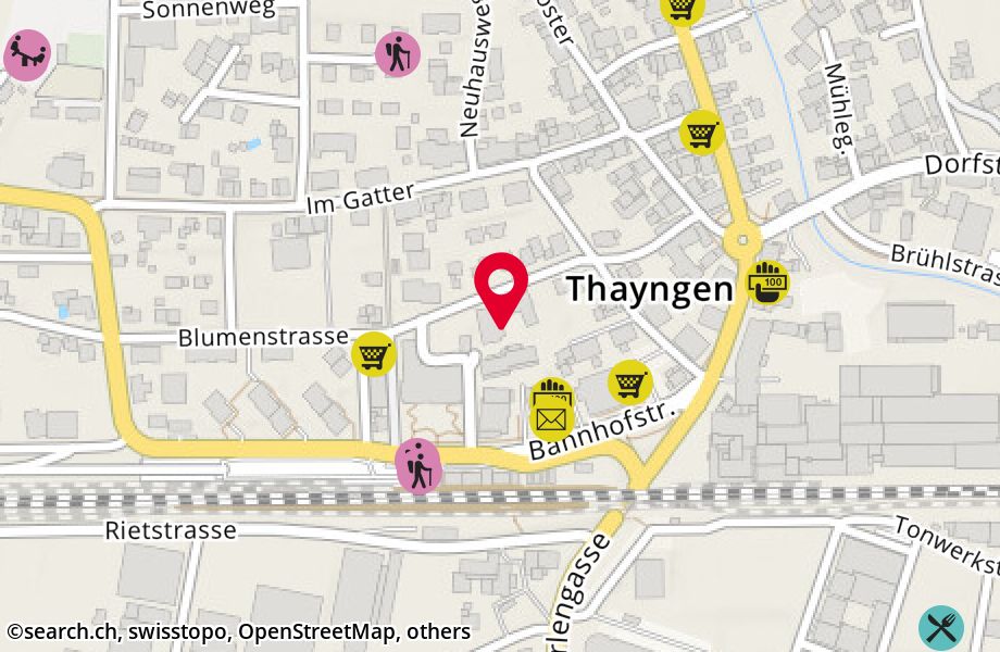 Blumenstrasse 17, 8240 Thayngen