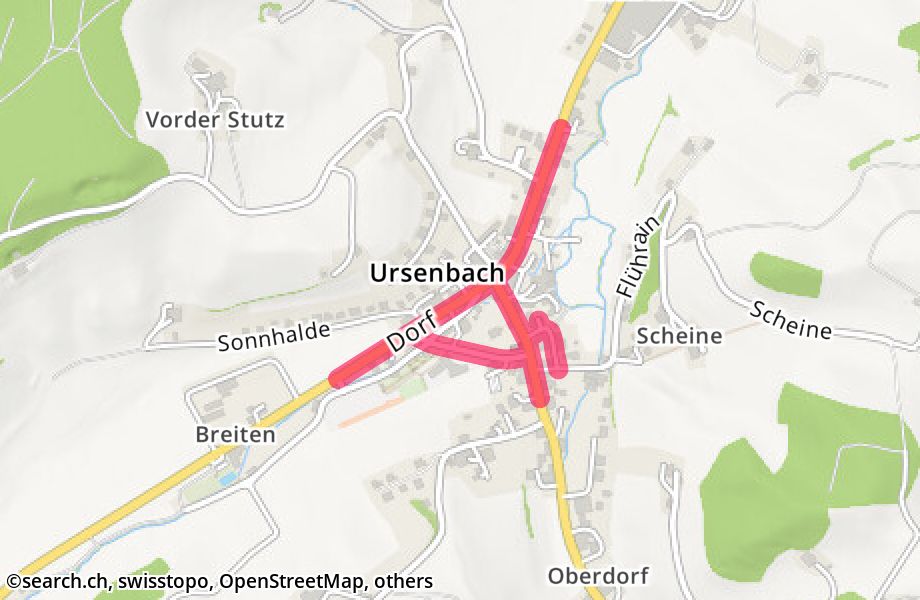 Dorf, 4937 Ursenbach