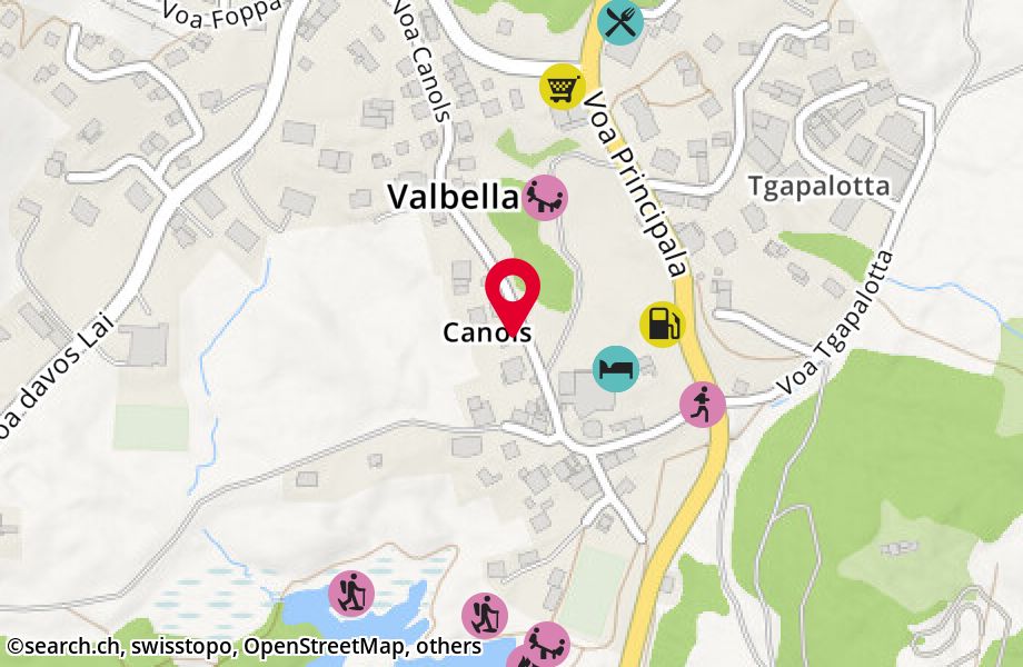 Voa Canols 23A, 7077 Valbella