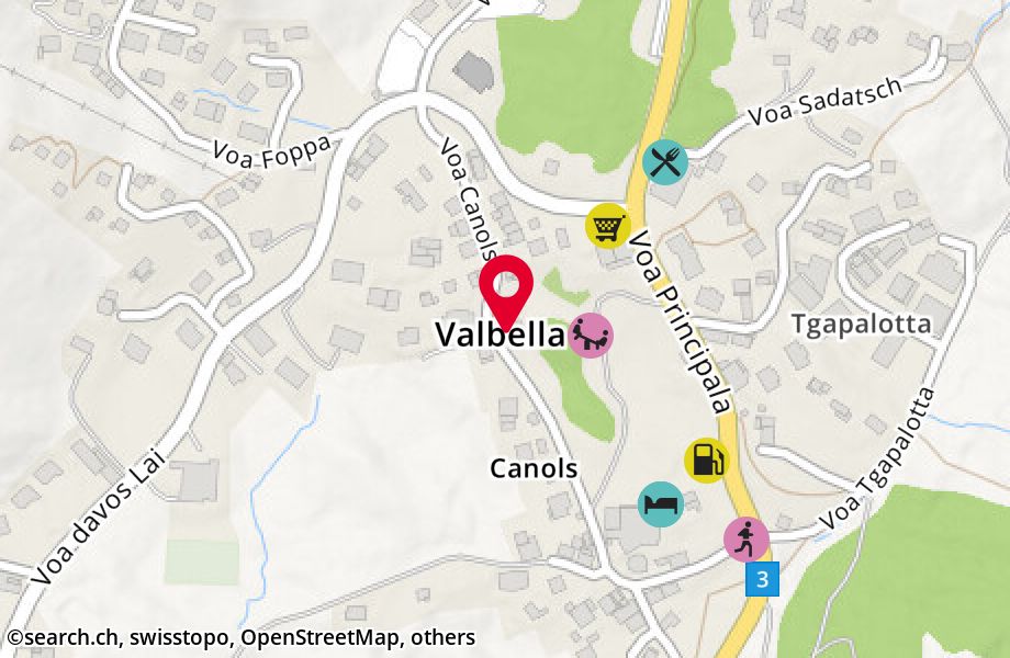 Voa Canols 30, 7077 Valbella