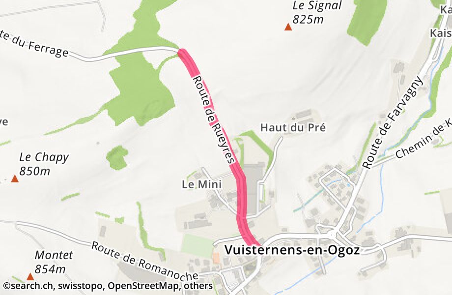 Route de Rueyres, 1696 Vuisternens-en-Ogoz