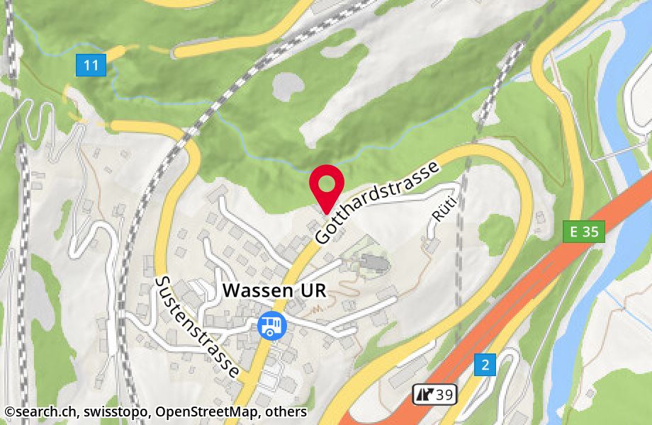 Gotthardstrasse 16, 6484 Wassen