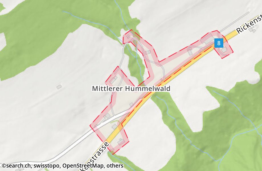 Mittlerer Hummelwald, 9630 Wattwil