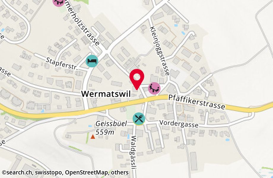 Chammerholzstrasse 1A, 8615 Wermatswil