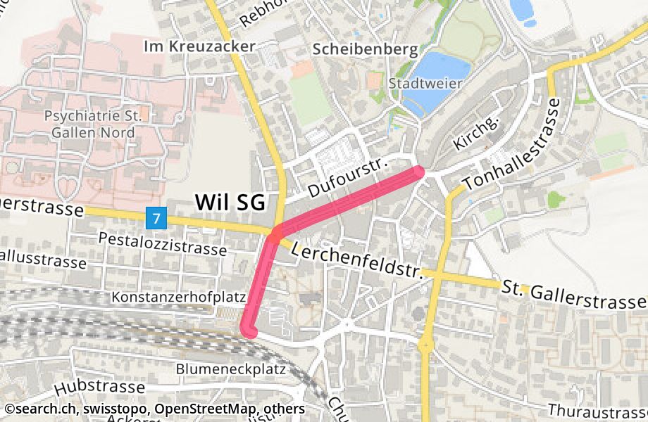 Obere Bahnhofstrasse, 9500 Wil