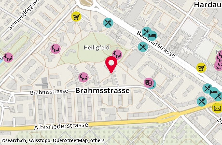 Brahmsstrasse 60, 8003 Zürich