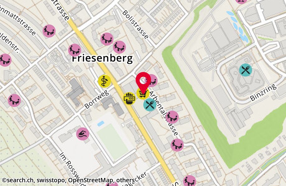 Friesenbergplatz 3, 8045 Zürich
