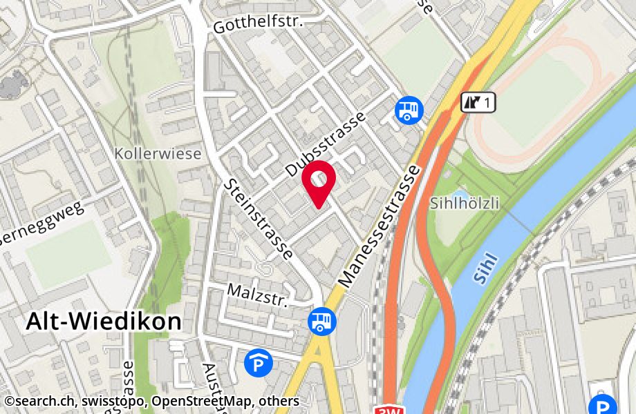 Sandstrasse 2, 8003 Zürich