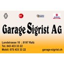 Garage Sigrist AG Rafz, Tel. 043 433 33 22