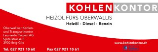 Oberwalliser Kohlen- & Transportkontor, Leonardo Pacozzi AG
