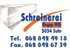 Schreinerei Bopp AG
