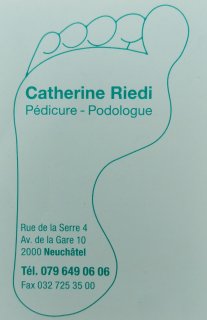 Catherine Riedi Pédicure Podologue