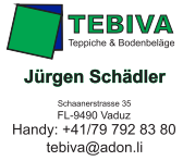 Jürgen Schädler TEBIVA Anstalt