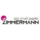 Zimmermann Satz Druck Papier