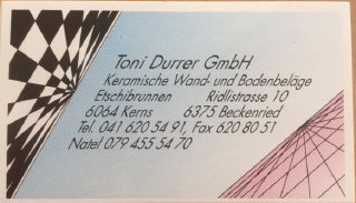 Tony Durrer Plattengeschäft GmbH