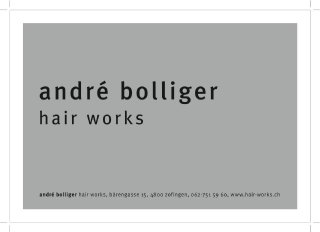 andré bolliger hair works